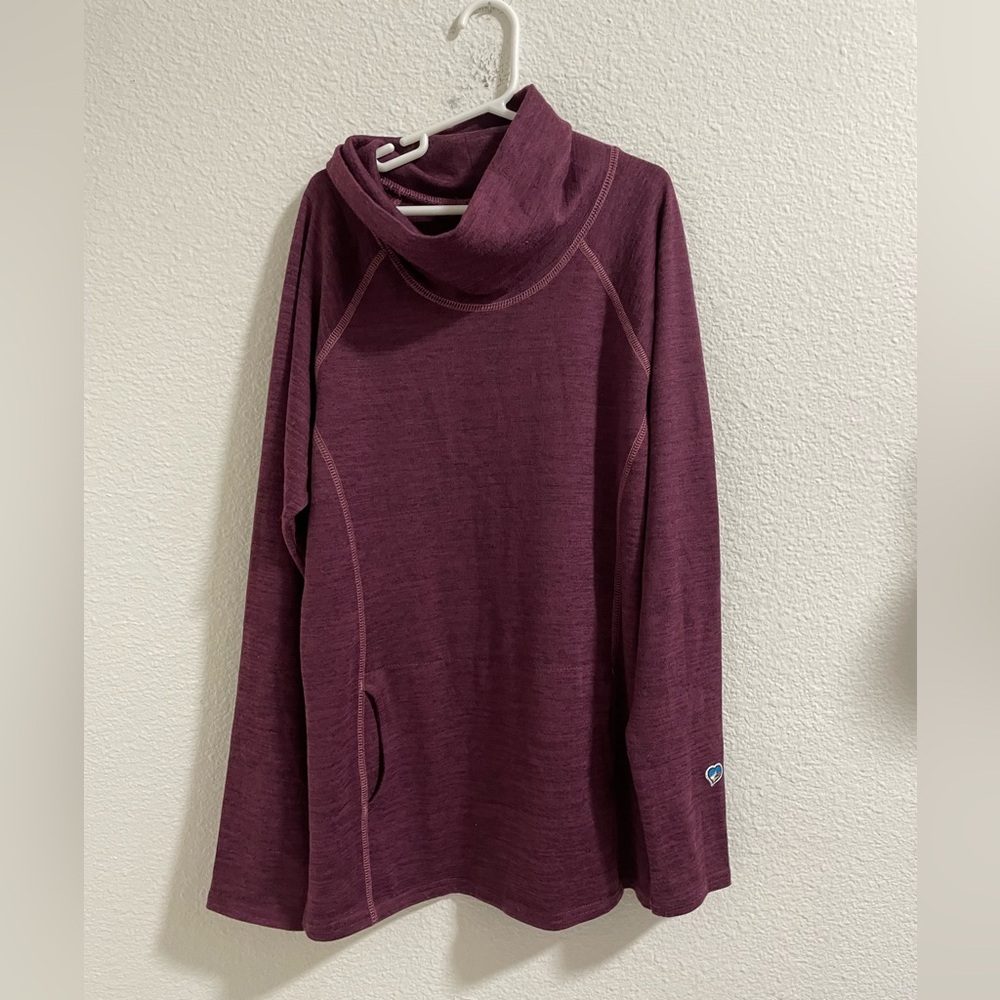 Kuhl kids Elegant Plum Cowl Neck Sweater